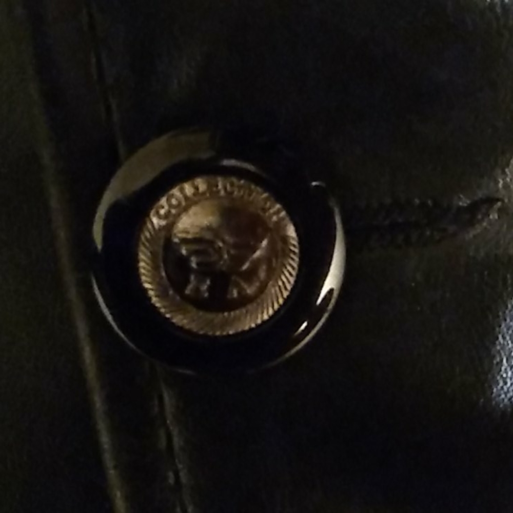 Black leather jacket - Picture 4 of 5